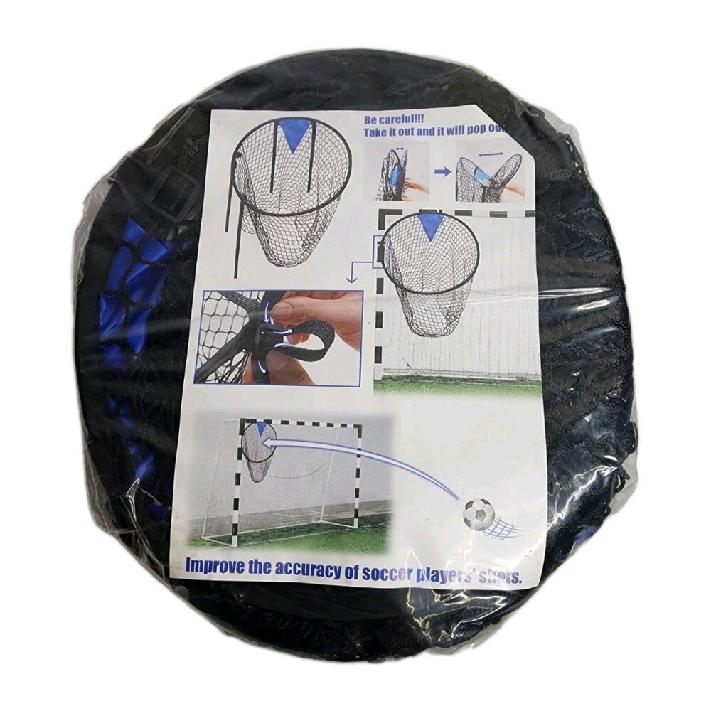 2Pcs Top Bins Soccer Target Goal for Shooting Accuracy Practice
